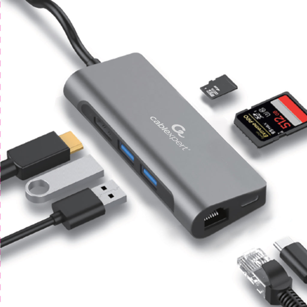Cablexpert Gmb USB-C Multi-port 5-in-1 Adapter