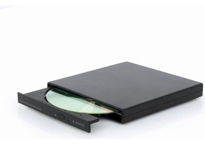 Gembird DVD-USB-04 Optisches Laufwerk DVD±RW Schwarz (DVD-USB-04) afbeelding 1