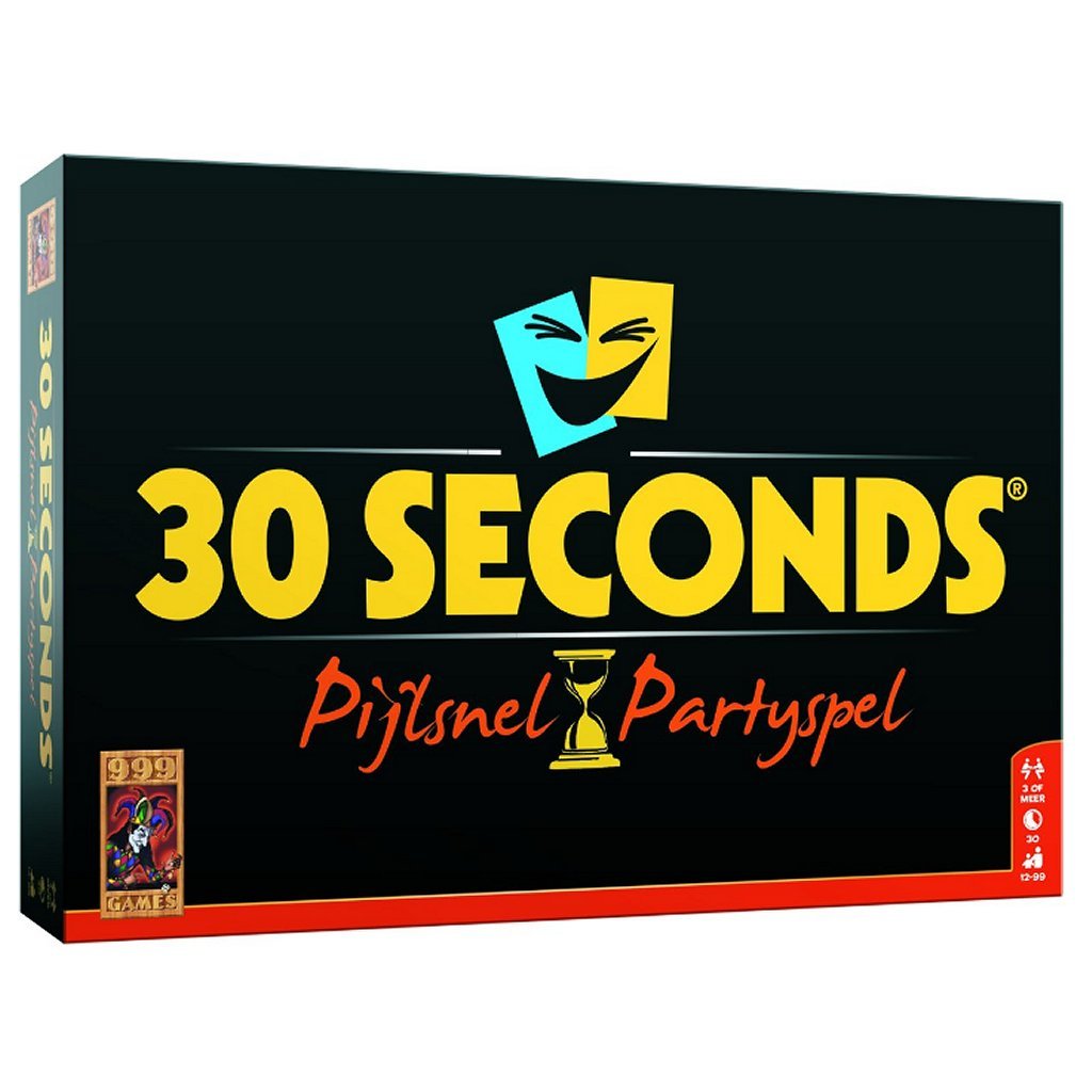 999 Games 30 Seconds - Party Game for Teams - Ages 12+