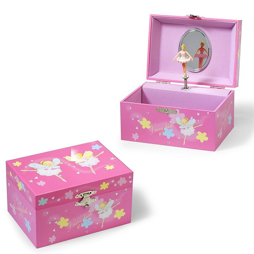 Simply for Kids Wooden Jewelry Box with Music and Ballerina
