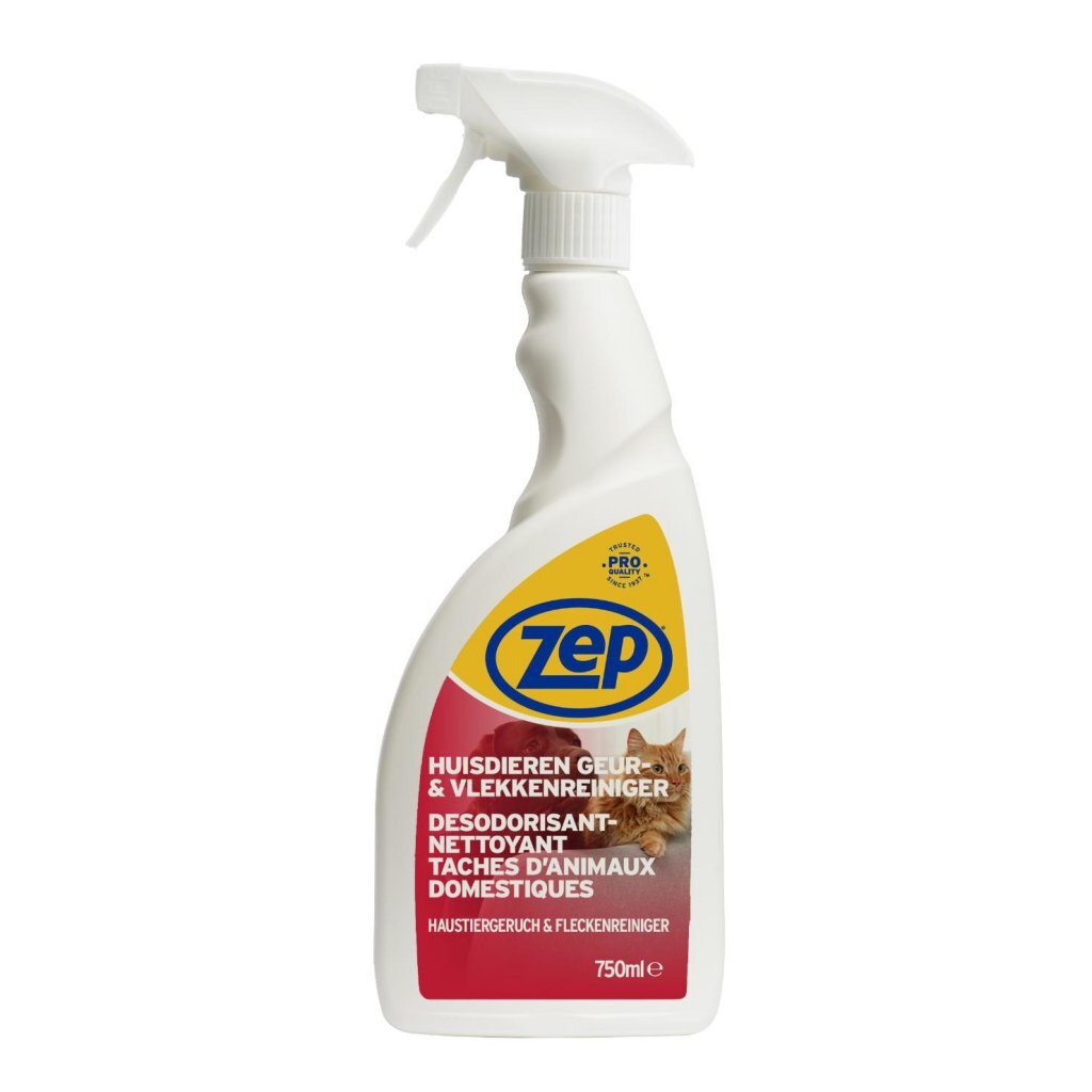 Zep Pet Stain and Odor Remover 750 ml - For Upholstery and Carpets