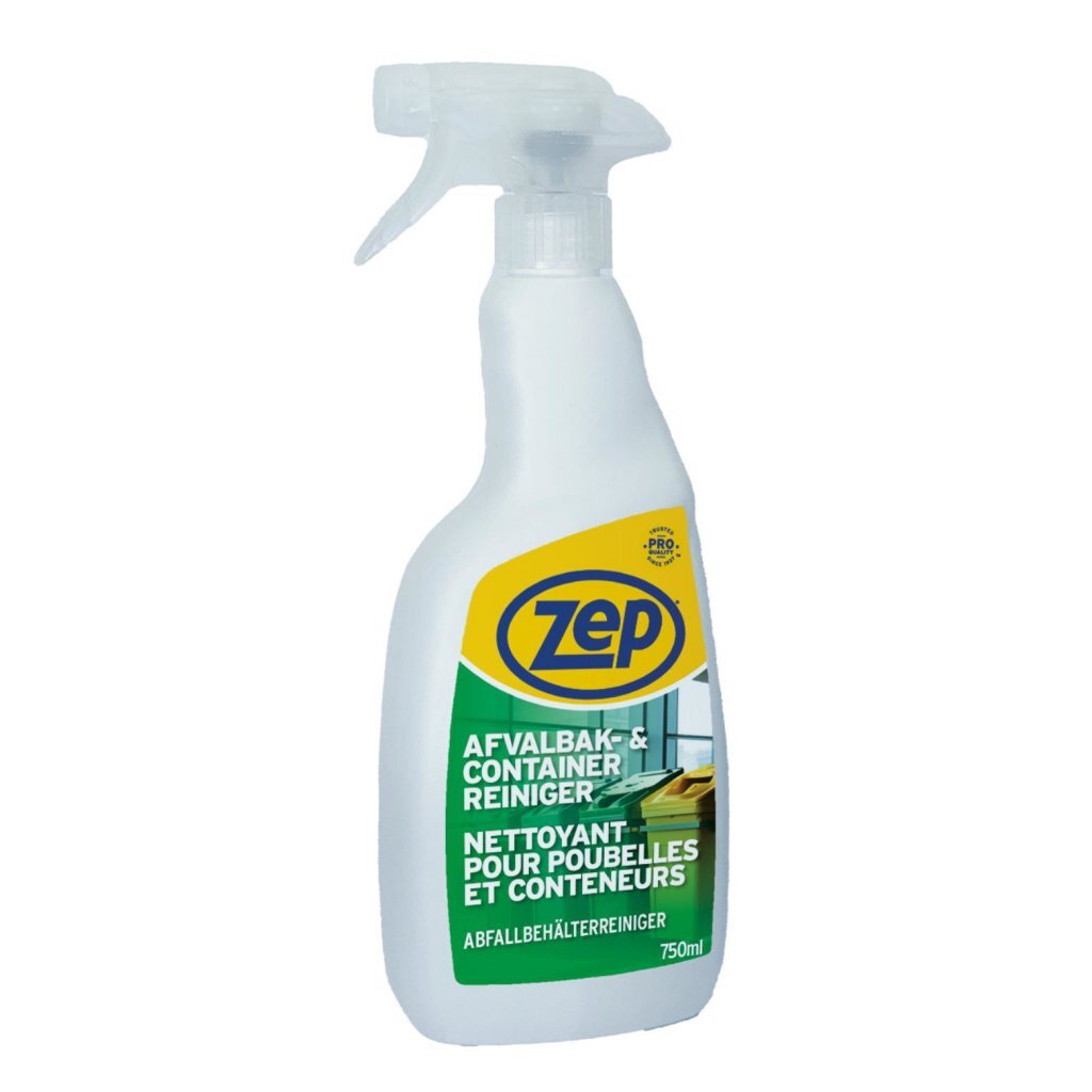 Zep Container Cleaner Pine Scent 750 ml - Eliminates Unpleasant Odors