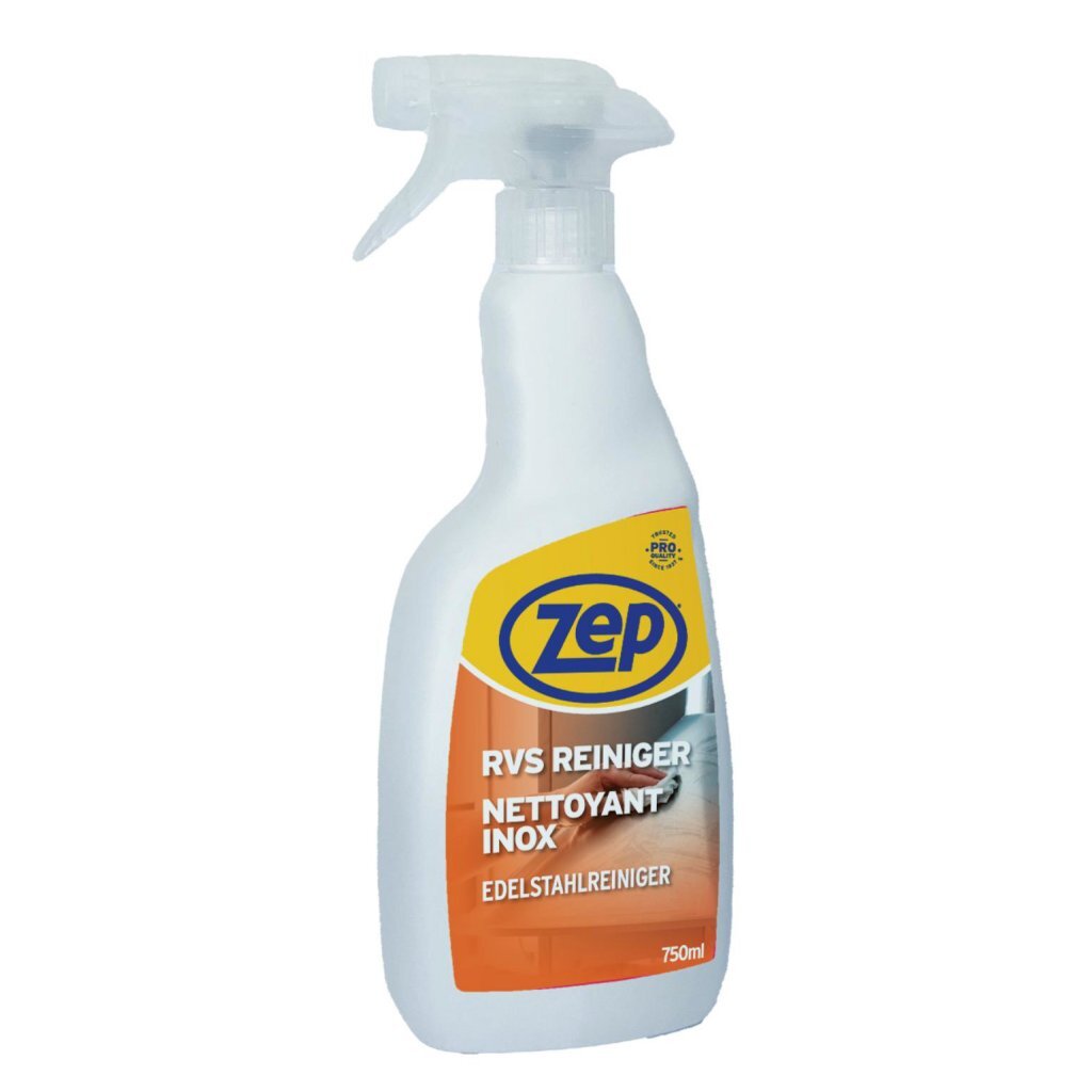 Zep Stainless Steel Cleaner 750 ml - Cleans and Protects Stainless Steel