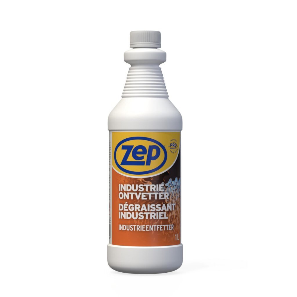 Zep Industrial Degreaser 1 L - Removes Caked-on Dirt and Grease