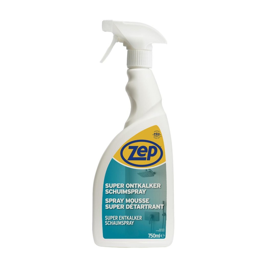 Zep Super Descaler Foam Spray 750 ml - Removes Limescale and Rust Stains