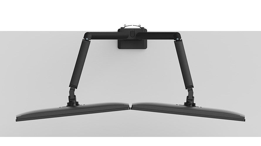 Neomounts NEXT Slim DS70-250BL2 - Befestigungskit (Gelenkarm) - Voll beweglich - für 2 Monitore - Aluminium - Schwarz - Bildschirmgröße: 43,2-81,3 cm (17"-32") - Tischmontage (DS70-250BL2) afbeelding 5