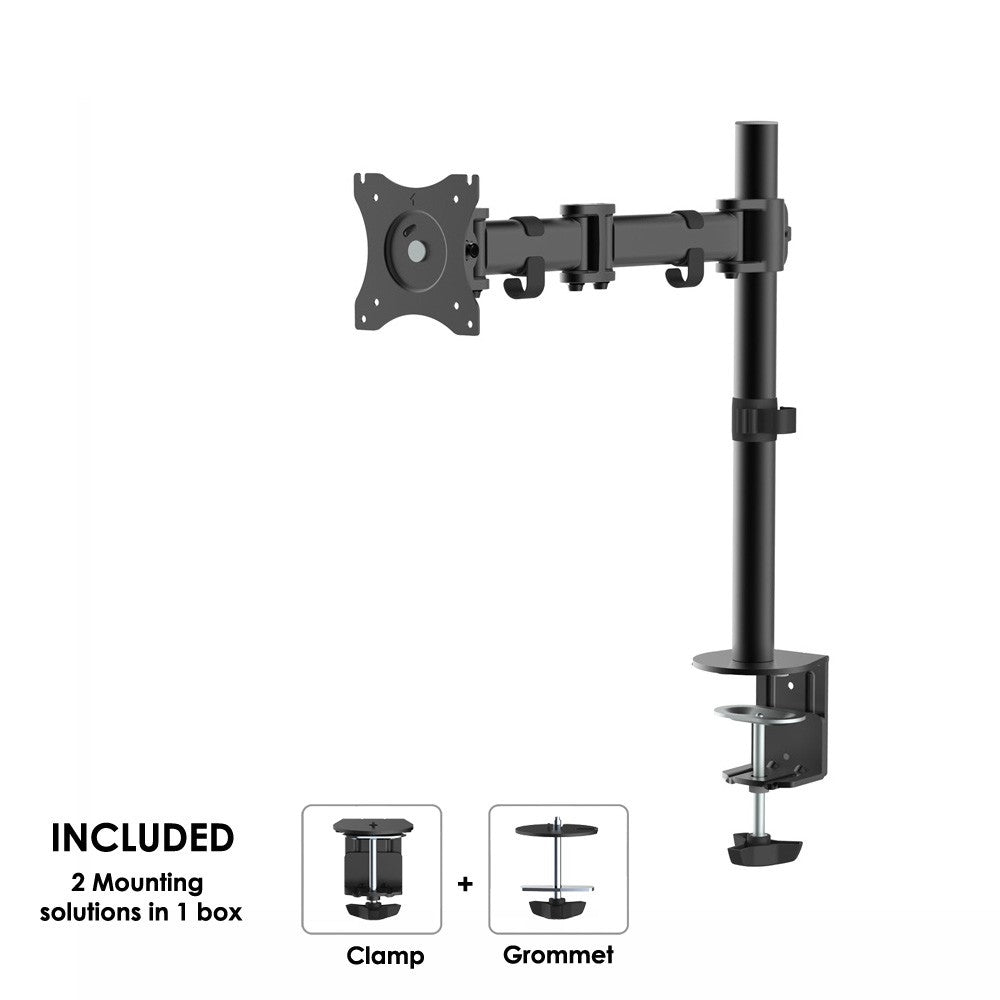 Newstar Desk Mount for Flatscreen Black NM-D135BLACK