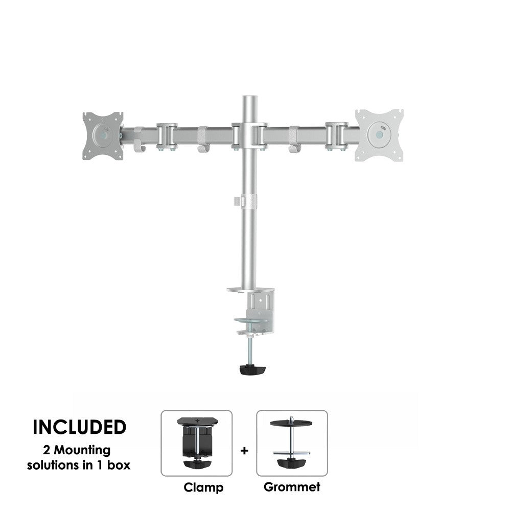 Newstar Desk Mount for Flatscreen Silver NM-D135DSILVER