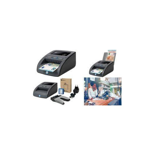 Safescan 155-S Komplett SET Geldprüfgeraet Batterie & Stapler (112-0732) afbeelding 1