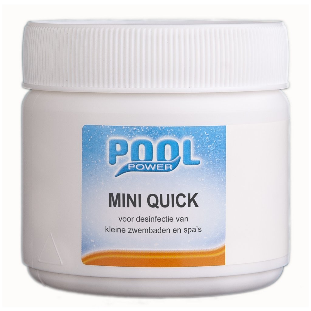 Pool Power Mini Quick 180 Tablets - Fast-Dissolving Chlorine