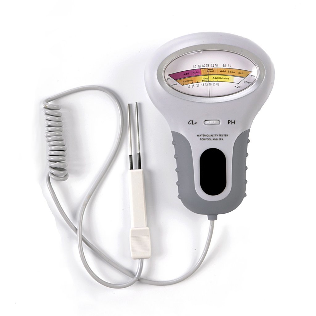 Interline Electronic pH and Chlorine Meter - Quick and Easy Measurements