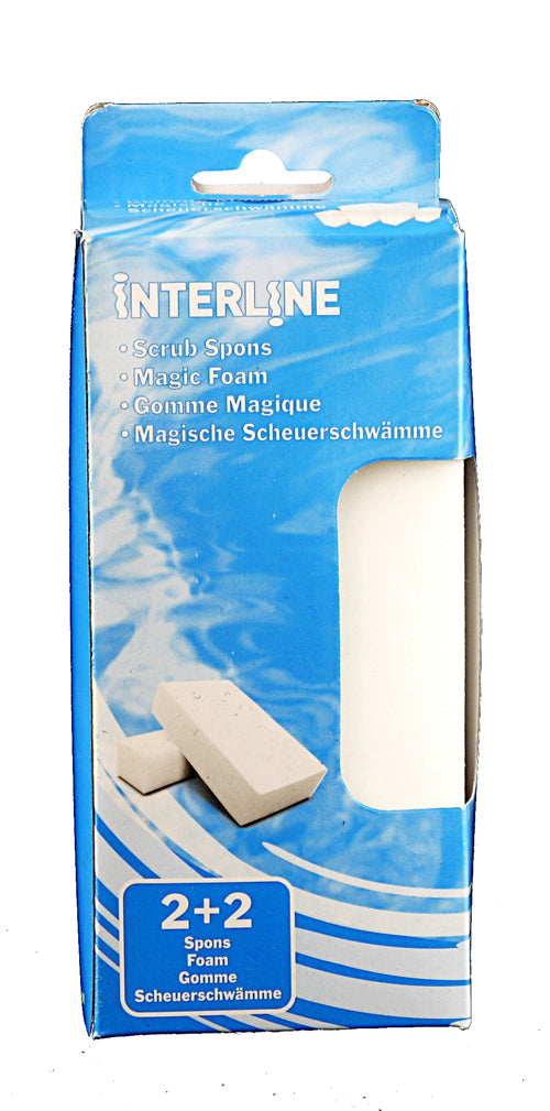 Interline Pool Scrub Sponges 4 pieces