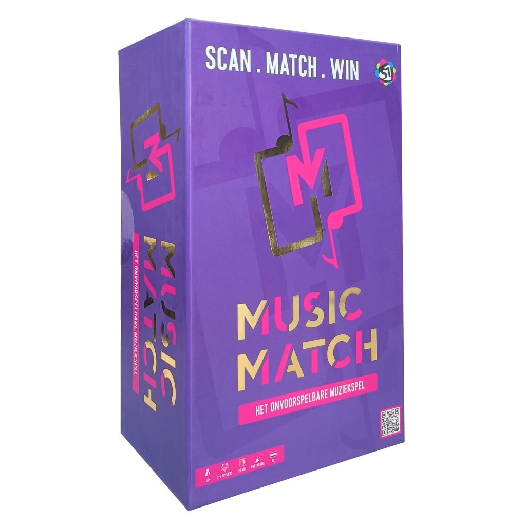 Music Match - Card Game for Ages 16+