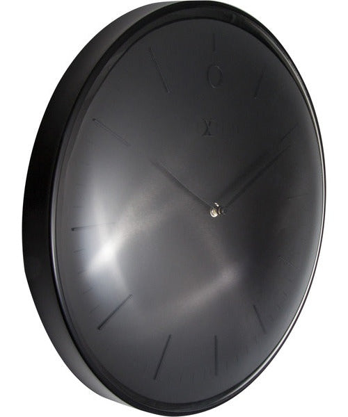NeXtime NE-3235ZW Wandklok Glamour Ø40 Metaal Zwart afbeelding 2