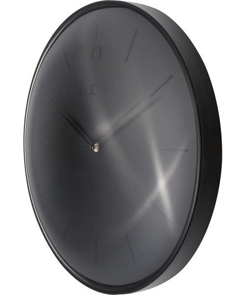 NeXtime NE-3235ZW Wandklok Glamour Ø40 Metaal Zwart afbeelding 3