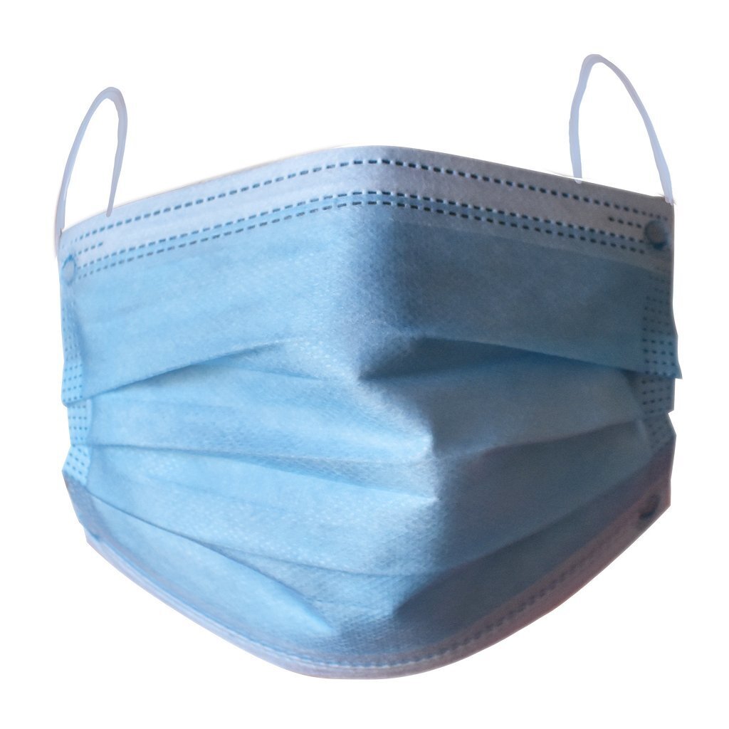 Face Masks 3-ply Hypoallergenic - 10 Pieces