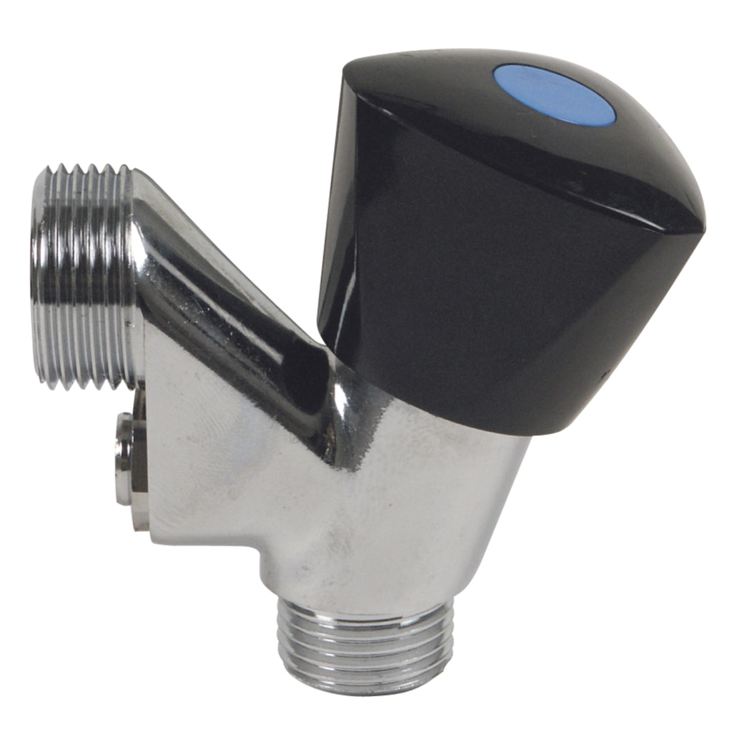 BONFIX Hose Connector Valve Black/Chrome