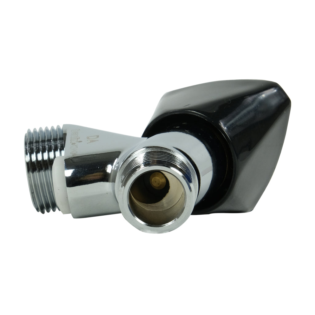 BONFIX Hose Connector Valve Black/Chrome