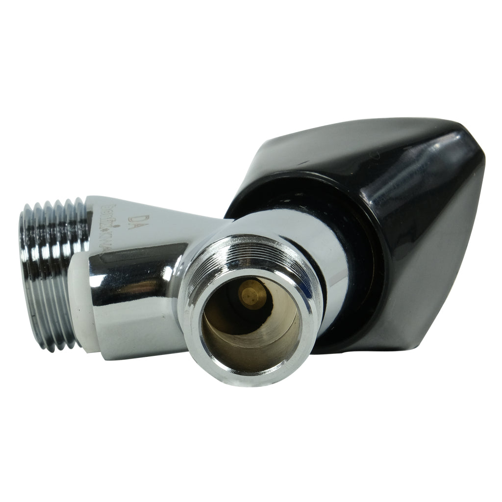 BONFIX Hose Connector Valve Black/Chrome