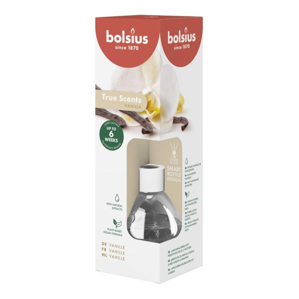 Bolsius True Scents Vanilla Reed Sticks - 60 ml
