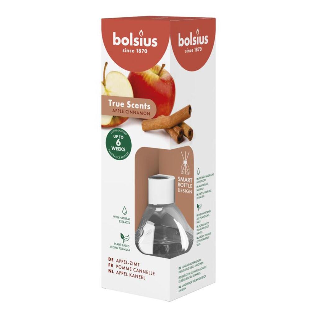Bolsius True Scents Apple Cinnamon Reed Sticks - 60 ml