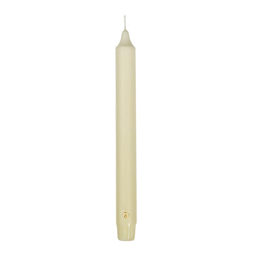 Gouda Crown Candles 24x2.4 cm 8 Pieces Ivory