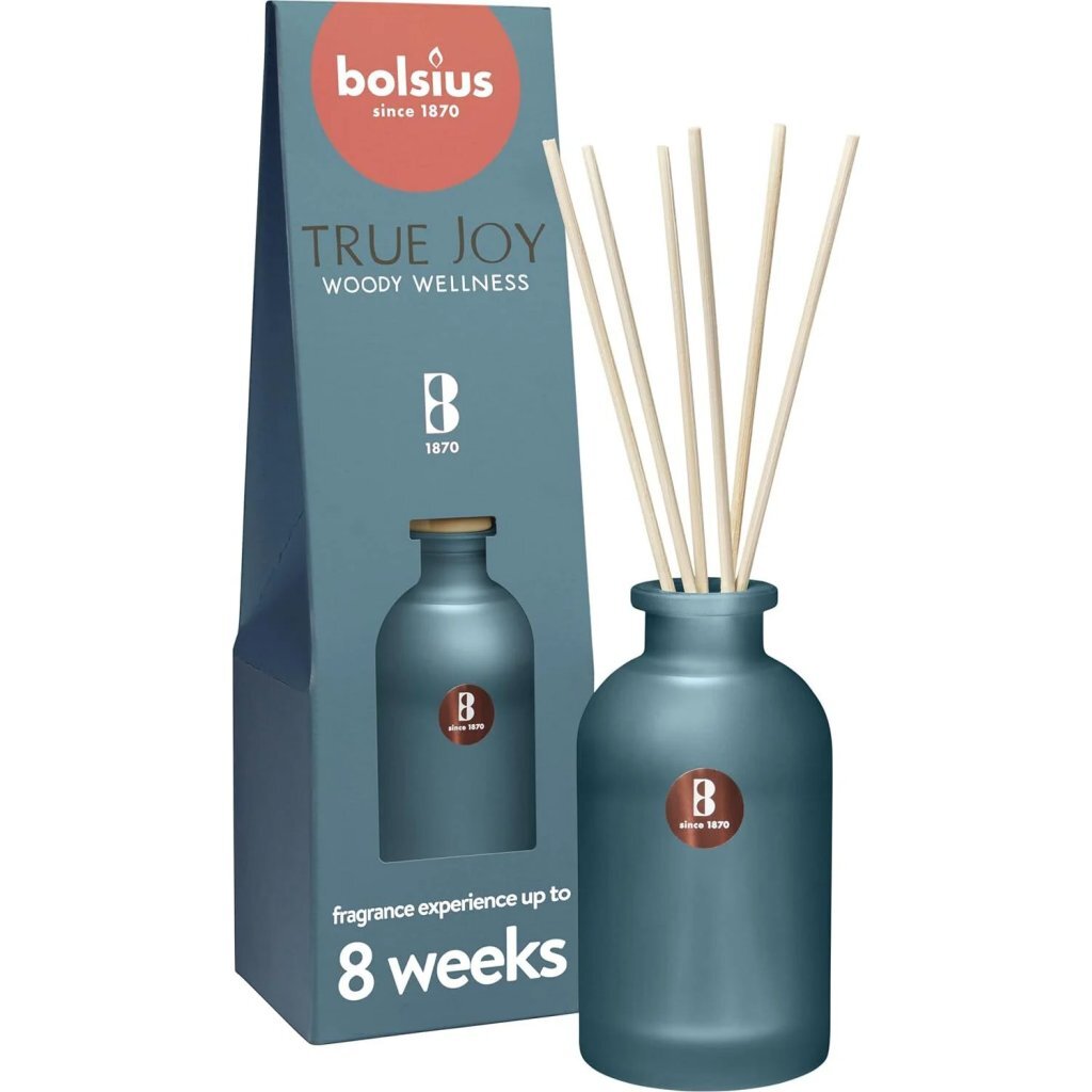 Bolsius True Joy Woody Wellness Reed Sticks 80 ml Blue