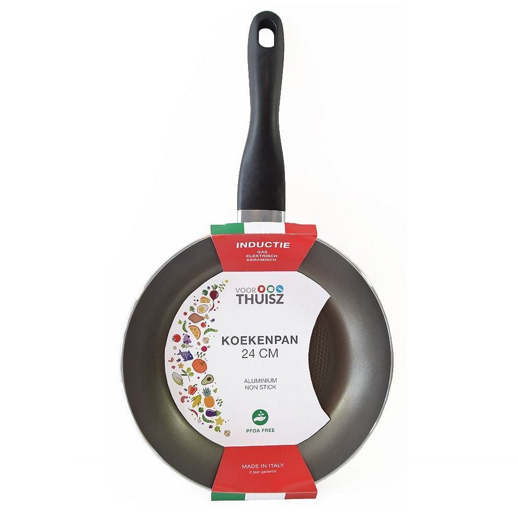 For Thuisz Como Frying Pan 24 cm - Non-Stick, PFOA Free, Ergonomic Handle