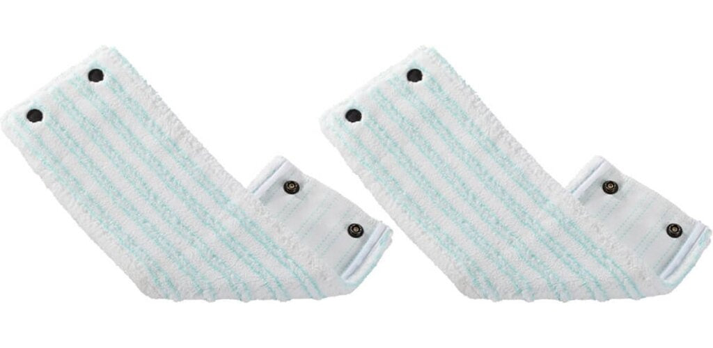 Leifheit Clean Twist XL/Combi Clean XL Vloerwisser Vervangingsdoek met Drukknoppen Micro Duo 42 cm Set van 2 afbeelding 1