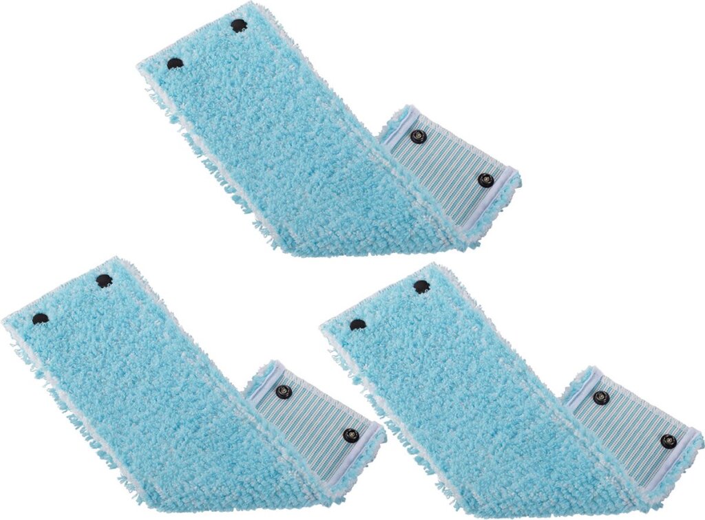 Leifheit Clean Twist M/Combi Clean M Replacement Cloth Set of 3 Super Soft 33 cm