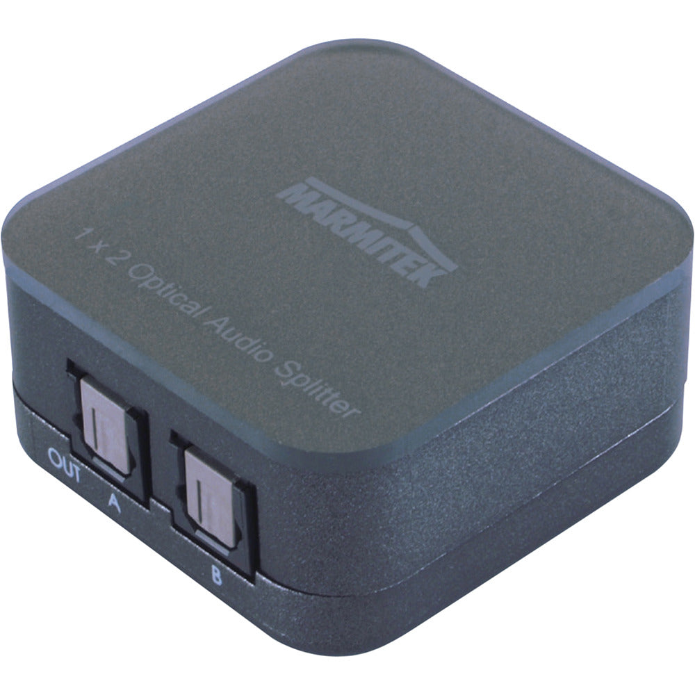 Marmitek Split TS12 Toslink Digital Audio Splitter - 1 Input/ 2 Outputs