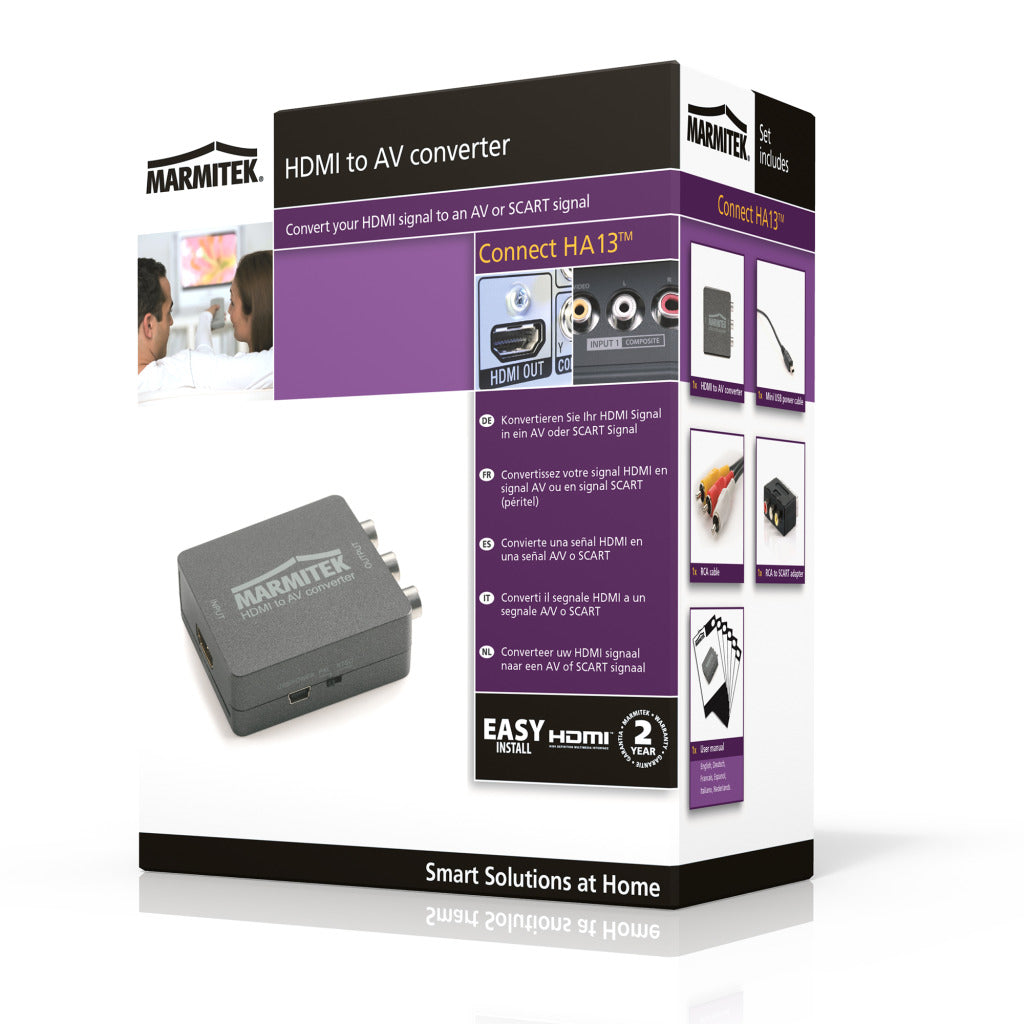 Marmitek Connect HA13 HDMI to RCA/SCART Converter
