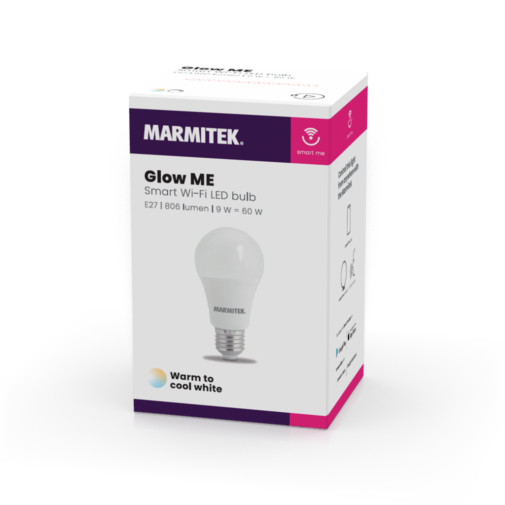 Marmitek Smart Wi-Fi LED Lamp 9W E27