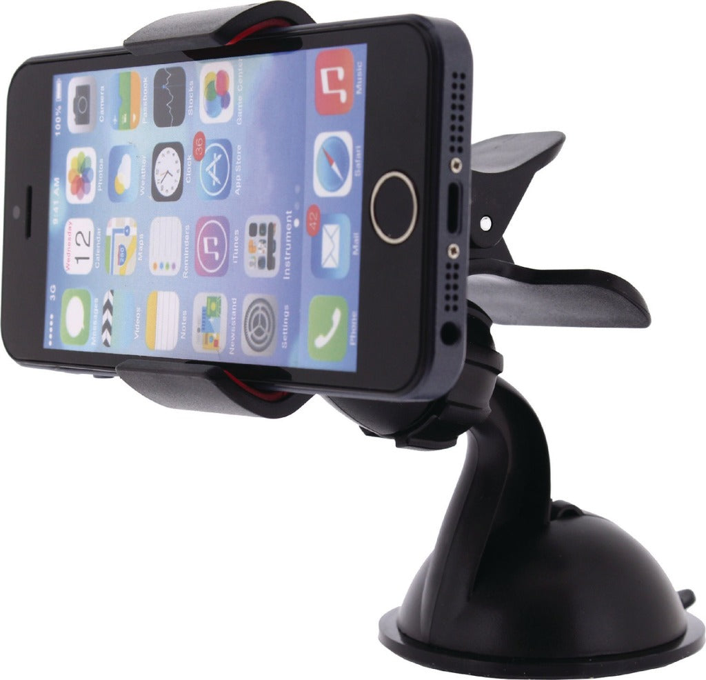 Mobilize Universal Smartphone Holder for Car Window and Dashboard Black MOB-21239