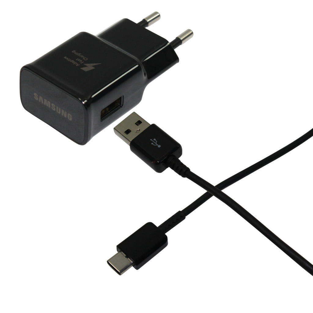 Scanpart Sam.snellade USB-C 2A Black Original - Fast Charging