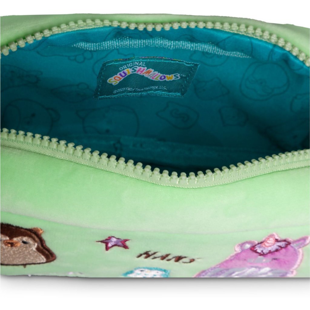 Squishmallows Plush Pencil Case Green