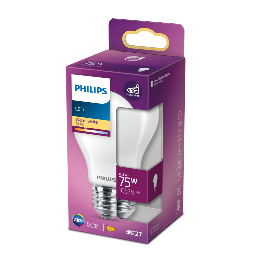 Philips Led Classic 75w E27 Ww A60 Fr Nd Srt4 Verlichting