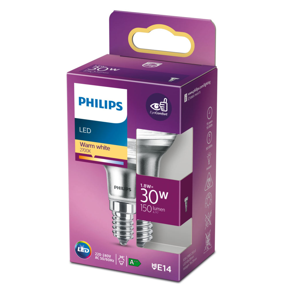 Philips LED Reflector 30W E14 Warm White