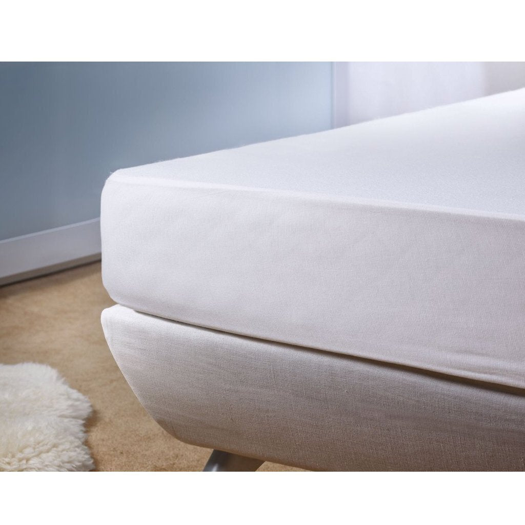 Ten Cate Molton Fitted Sheet 90x200 cm White - 100% Cotton