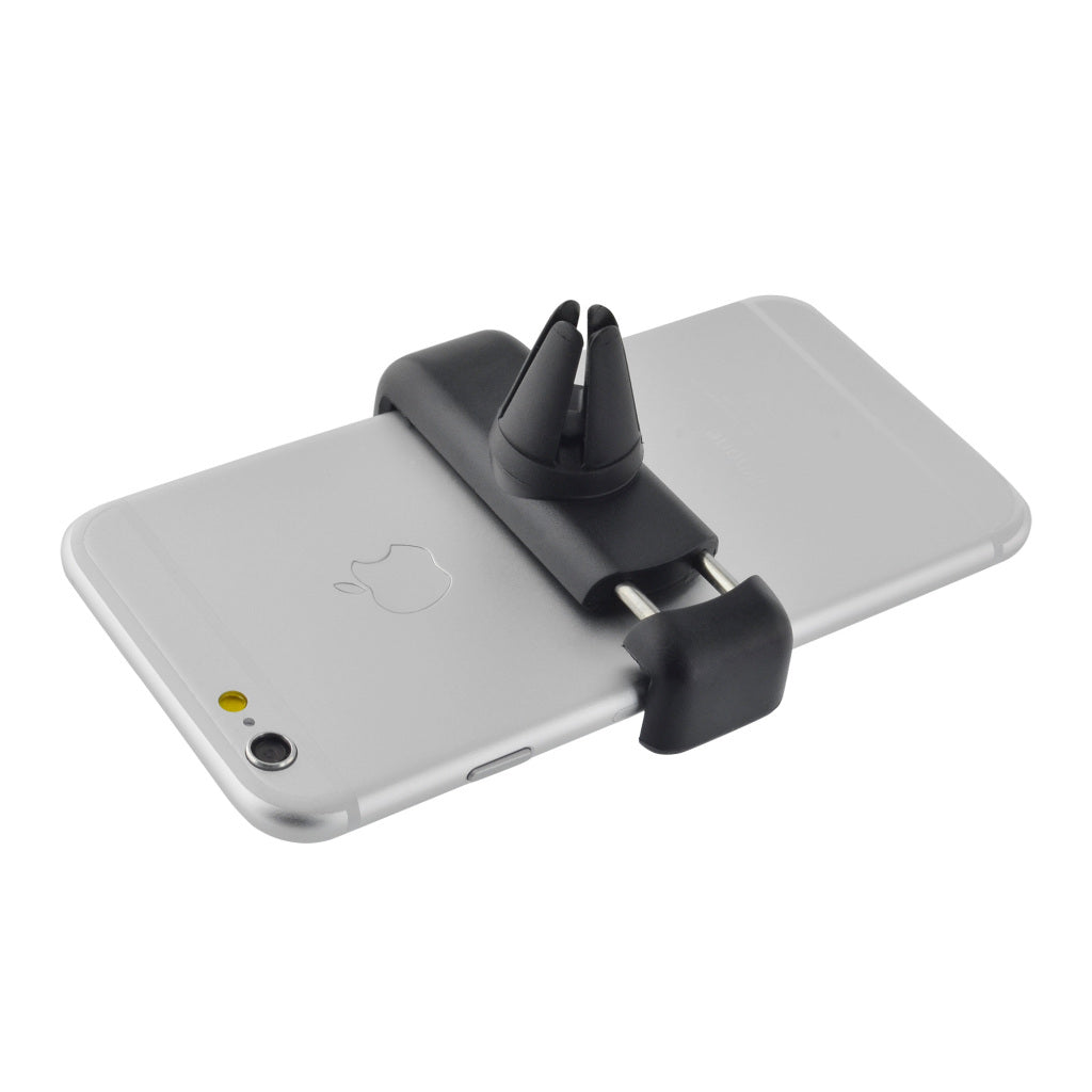GrabNGo Mini Car Vent Phone Holder with Fan Black
