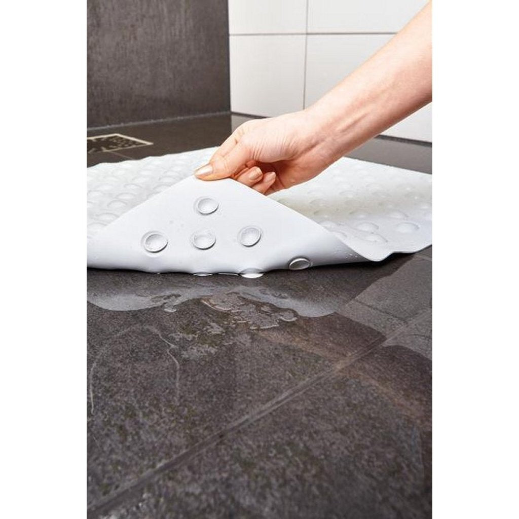 Vitility Shower Mat 54x54 cm Rubber/White