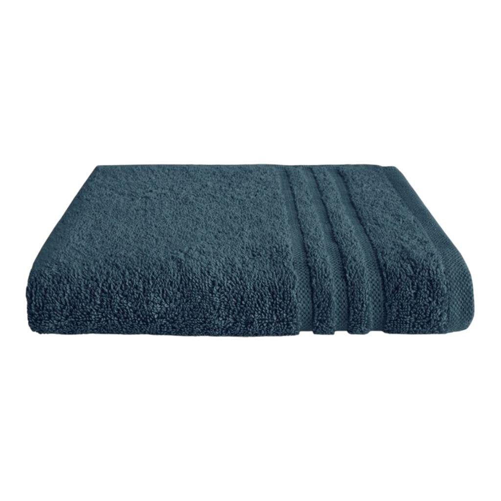 Byrklund Towel 50x100 cm Dark Blue Cotton