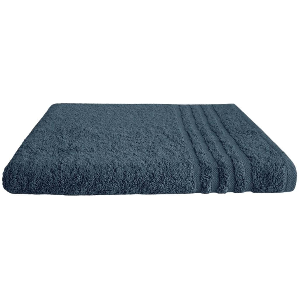 Byrklund Bath Towel 70x140 cm - Dark Blue Cotton Towel