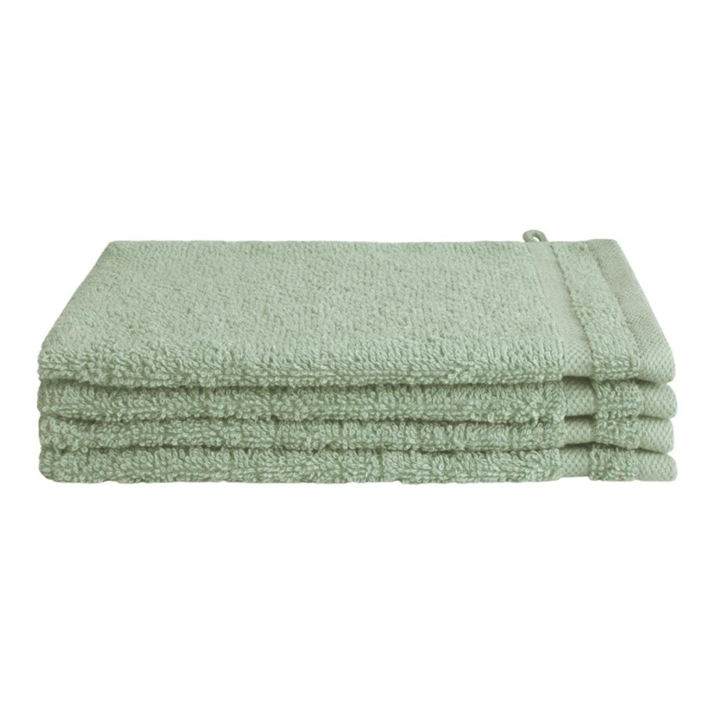 Byrklund Washcloths 16x21 cm 4 Pieces Jade Cotton