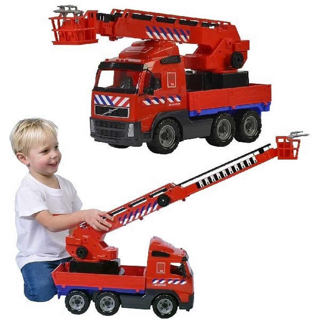Volvo Fire Truck with Extendable Ladder 58.5 cm