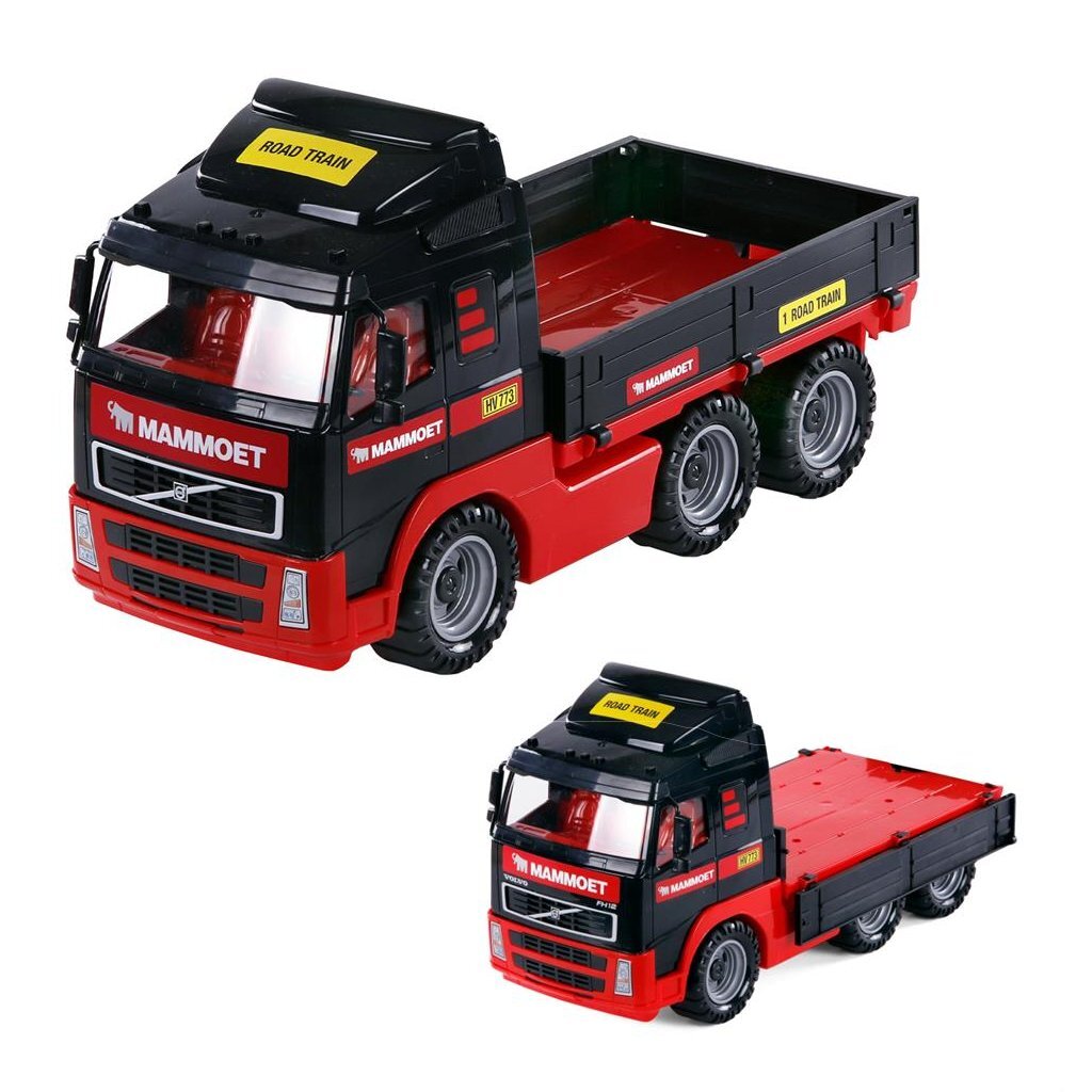 Polesie Mammoth Truck 1:16 Black/Red