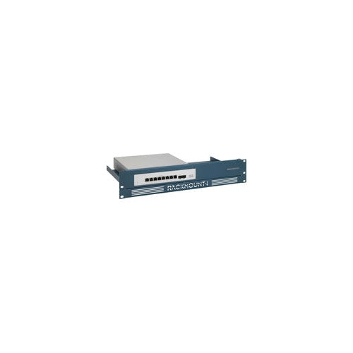 Rackmount.IT CISRACK RM-CI-T17 - Montagesatz für Netzwerkgeräte - Rack montierbar - Metallisch Blau - 1U - 48,3 cm (19") (RM-CI-T17) afbeelding 1