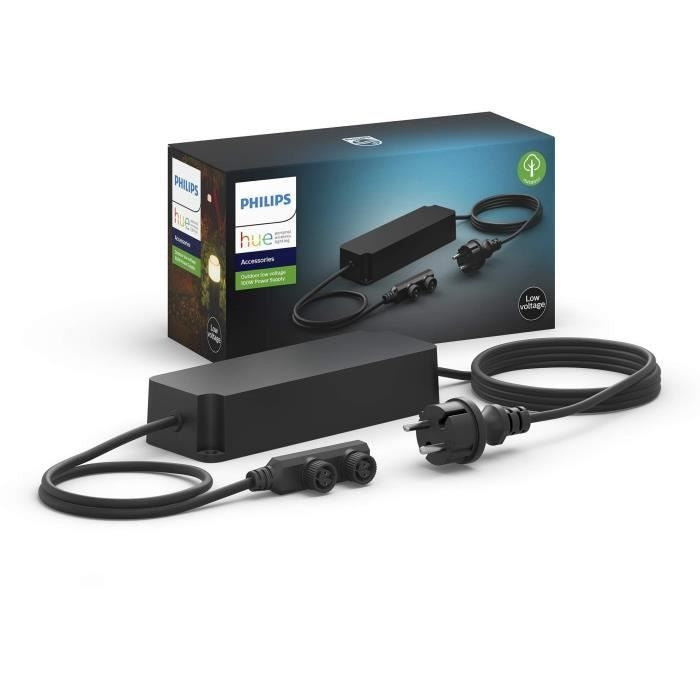 Câble alimentation 100W - Philips Hue Outdoor - Noir - Electrique afbeelding 2
