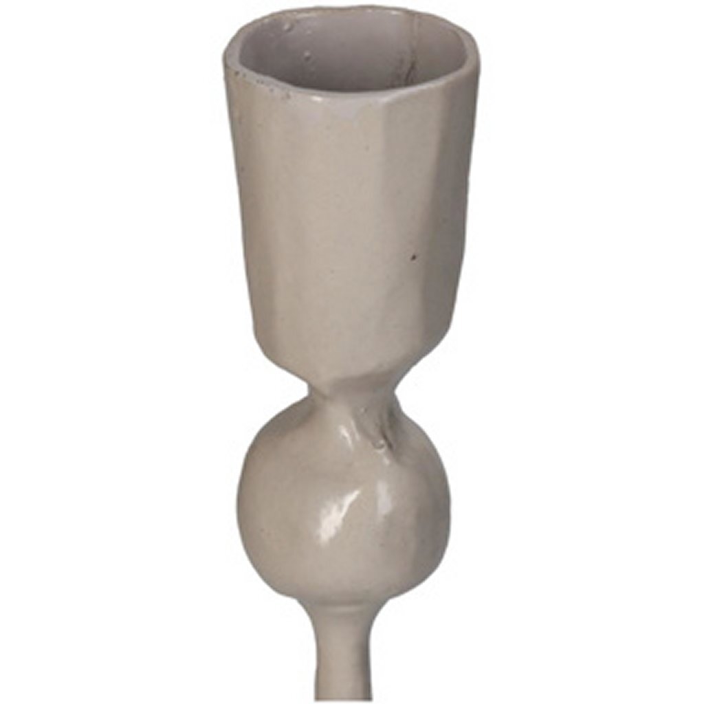 Kersten Candle Holder Metal Beige 8x8x30 cm