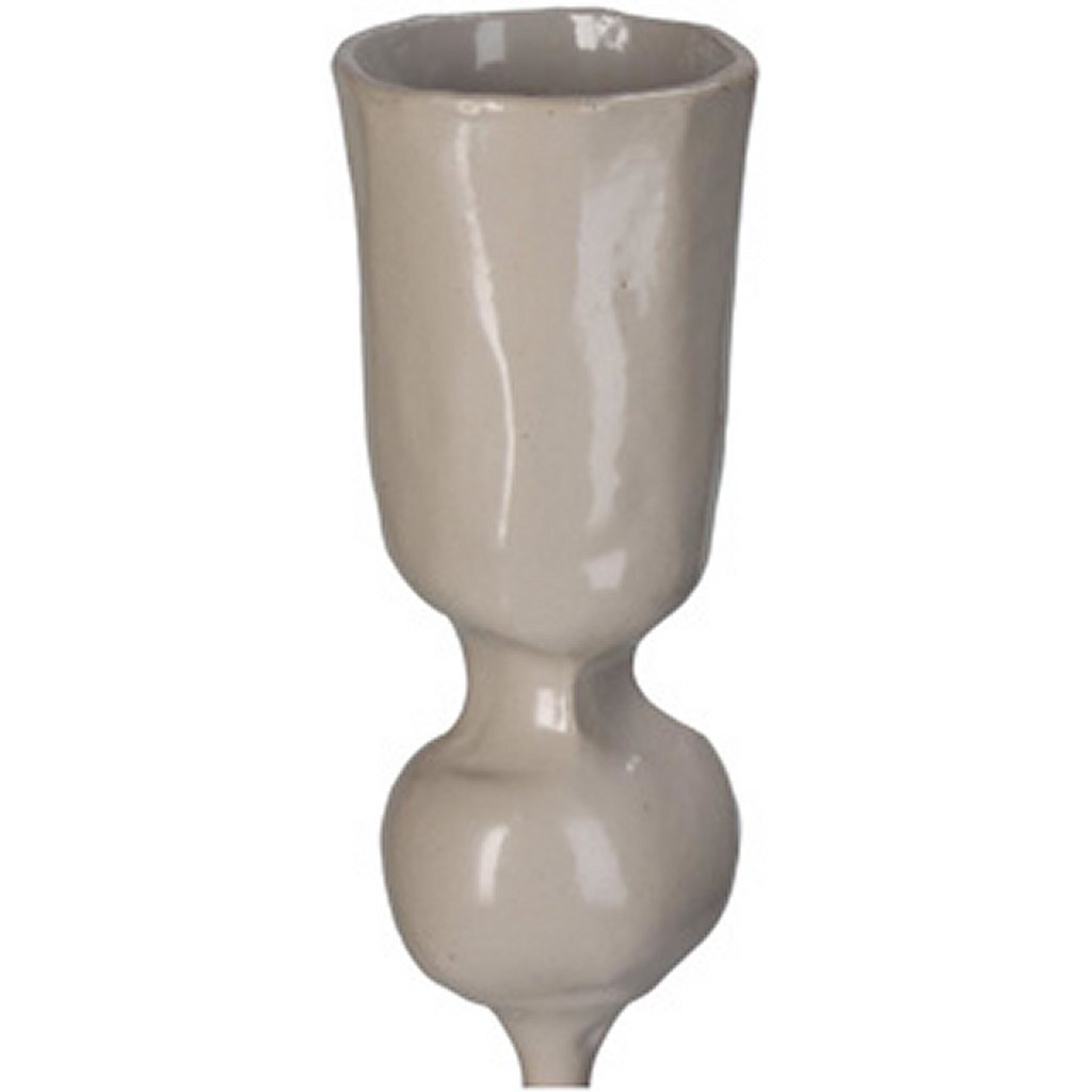 Kersten Candle Holder Metal Beige 8x8x40 cm